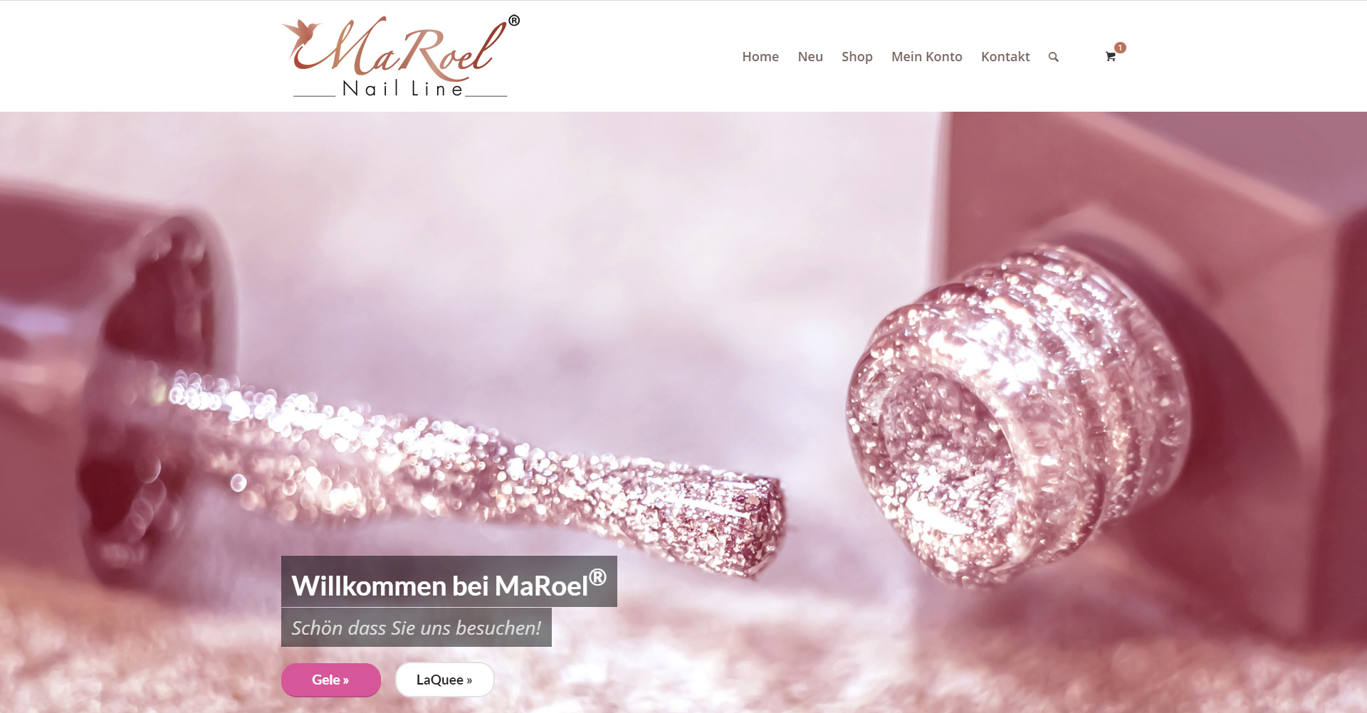 Online-Shop für MaRoel® Nail Line, 90427 Nürnberg